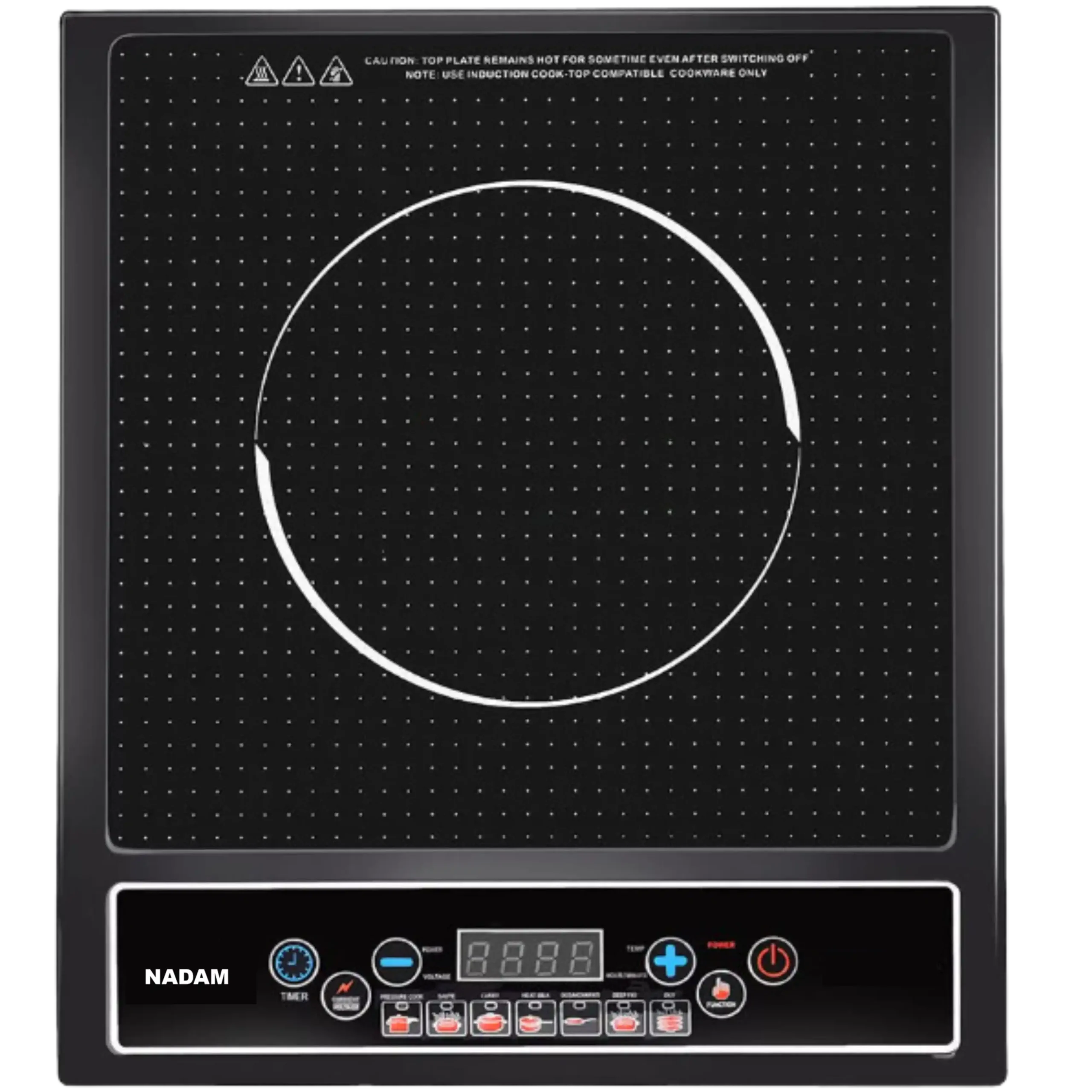 2000W Ceramic Induction Cooktop